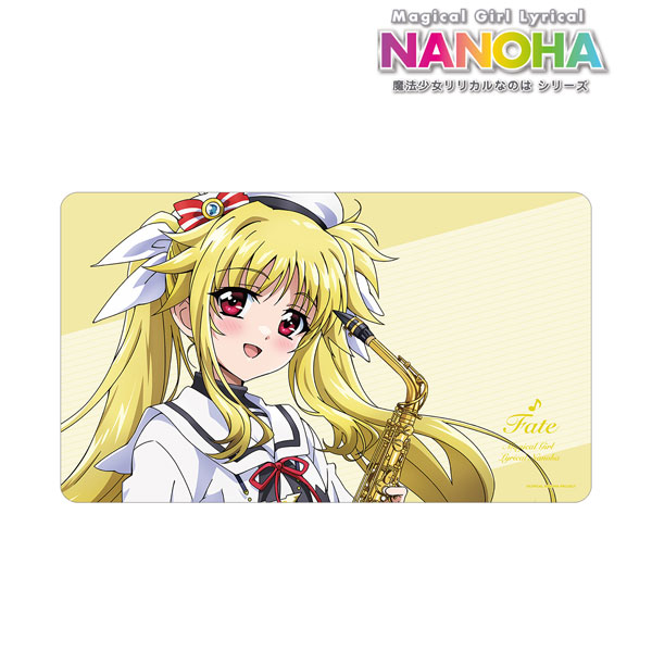魔法少女リリカルなのはシリーズ 描き下ろし フェイト・T・ハラオウン 吹奏楽ver. マルチデスクマット