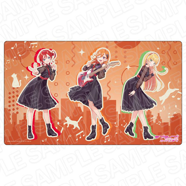 ラブライブ！スーパースター！！ ラバーデスクマット CatChu！ リリックビデオ ver