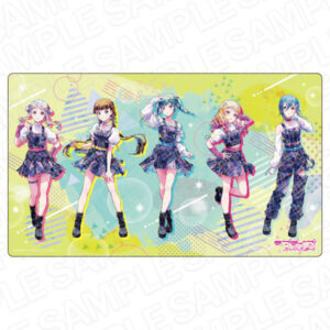 ラブライブ！スーパースター！！ ラバーデスクマット 5yncri5e！ リリックビデオ ver