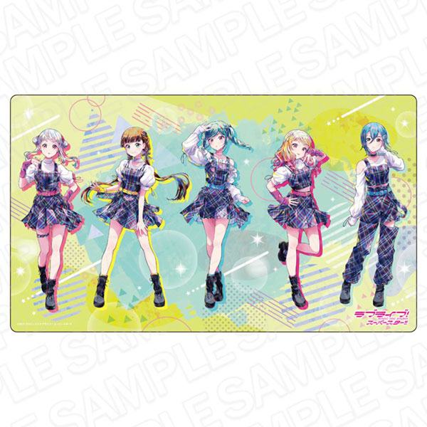 ラブライブ！スーパースター！！ ラバーデスクマット 5yncri5e！ リリックビデオ ver