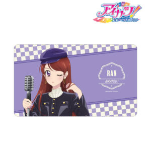 アイカツ！ 10th STORY ～未来へのSTARWAY～ 描き下ろし 紫吹蘭 カジュアルロックver. マルチデスクマット