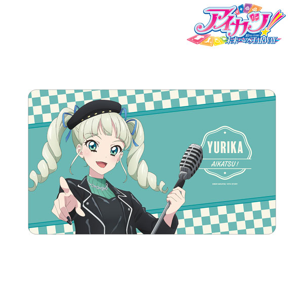 アイカツ！ 10th STORY ～未来へのSTARWAY～ 描き下ろし 藤堂ユリカ カジュアルロックver. マルチデスクマット