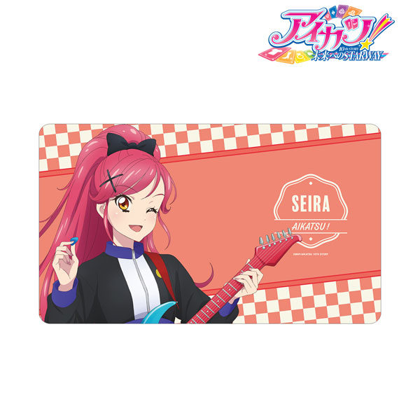 アイカツ！ 10th STORY ～未来へのSTARWAY～ 描き下ろし 音城セイラ カジュアルロックver. マルチデスクマット