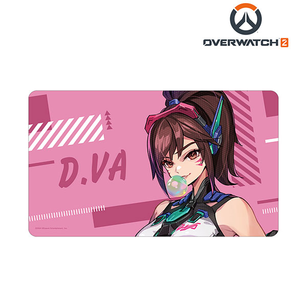 オーバーウォッチ 2 POKImariさんイラスト D.Va マルチデスクマット