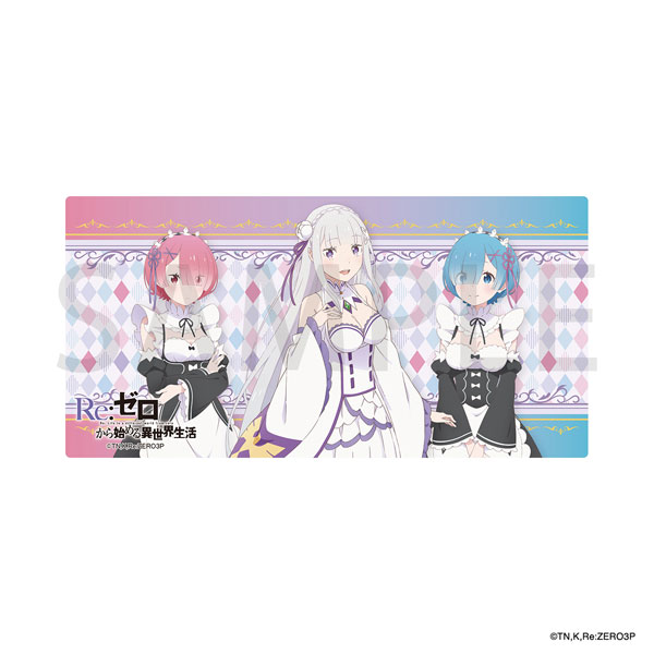 「Re：ゼロから始める異世界生活」3rd season デスクマット エミリア＆ラム＆レム