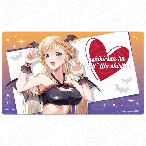 一式さんは恋を知りたい。 ラバーデスクマット 一式リンナミルフォード ハロウィン ver.