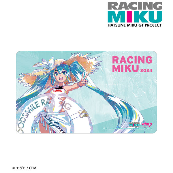 初音ミク GTプロジェクト レーシングミク 2024 Tropical Ver. Ani-Art マルチデスクマット