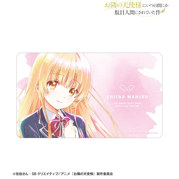 お隣の天使様にいつの間にか駄目人間にされていた件 椎名真昼 Ani-Art aqua label マルチデスクマット ver.A
