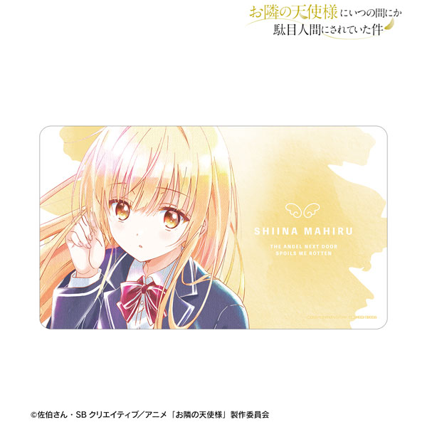 お隣の天使様にいつの間にか駄目人間にされていた件 椎名真昼 Ani-Art aqua label マルチデスクマット ver.B