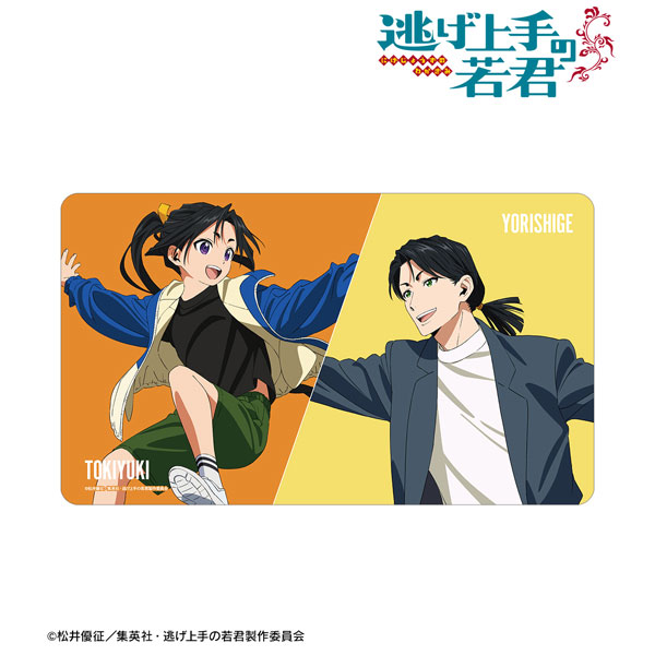 TVアニメ「逃げ上手の若君」 描き下ろし 北条時行＆諏訪頼重 鬼ごっこver. マルチデスクマット