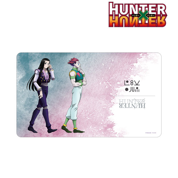 HUNTER×HUNTER 描き下ろし ヒソカ＆イルミ 歩みver. マルチデスクマット
