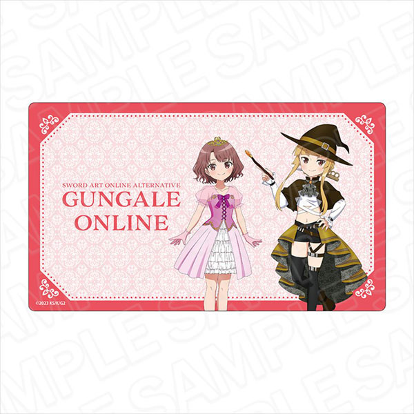 ソードアート・オンライン オルタナティブ ガンゲイル・オンラインII ラバーデスクマット プリンセス/魔女 ver.
