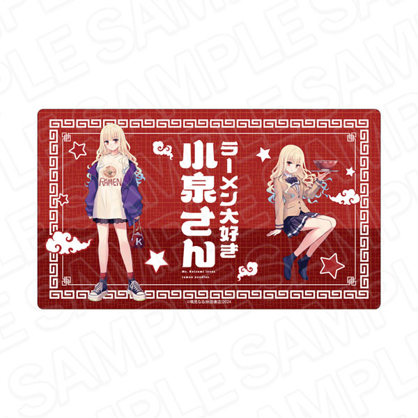 ラーメン大好き小泉さん ラバーデスクマット 冬制服＆私服 ver.