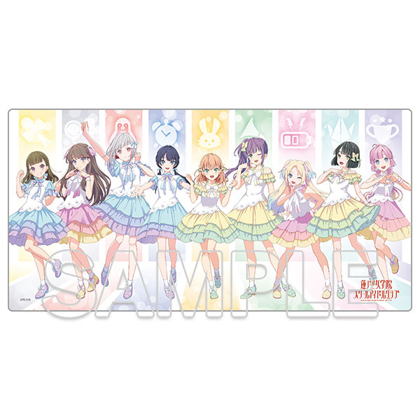 『ラブライブ！蓮ノ空女学院スクールアイドルクラブ』デスクマット レインボーシフォン Ver.