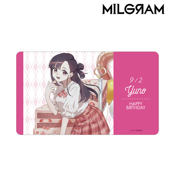 MILGRAM -ミルグラム- 描き下ろし ユノ バースデーver. マルチデスクマット