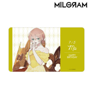 MILGRAM -ミルグラム- 描き下ろし ムウ バースデーver. マルチデスクマット