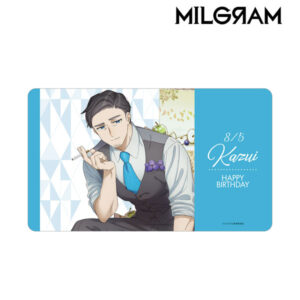 MILGRAM -ミルグラム- 描き下ろし カズイ バースデーver. マルチデスクマット