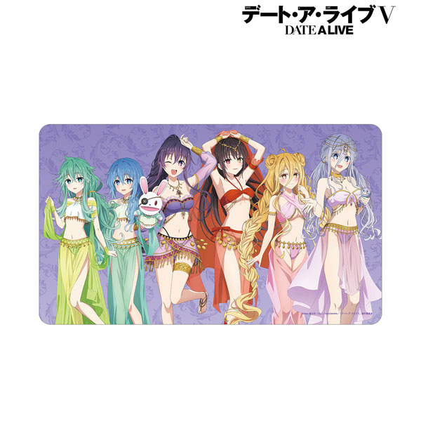 アニメ「デート・ア・ライブV」 描き下ろし 集合 踊り子ver. マルチデスクマット