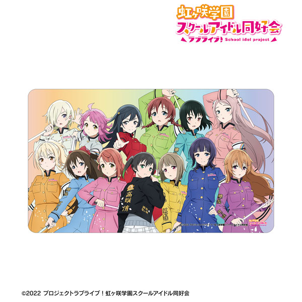 ラブライブ！虹ヶ咲学園スクールアイドル同好会 描き下ろし 集合 繚乱！ビクトリーロードver. マルチデスクマット