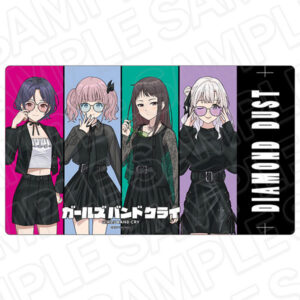 アニメ「ガールズバンドクライ」 ラバーデスクマット ダイヤモンドダスト Color Glass ver.