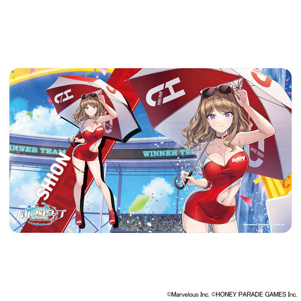 【限定販売】ドルフィンウェーブ HJコラボラバーデスクマット 住乃絵紫苑