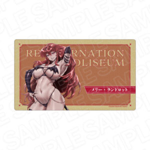転生コロシアム ラバーデスクマット メリー・ランドロット サキュバススーツ ver.