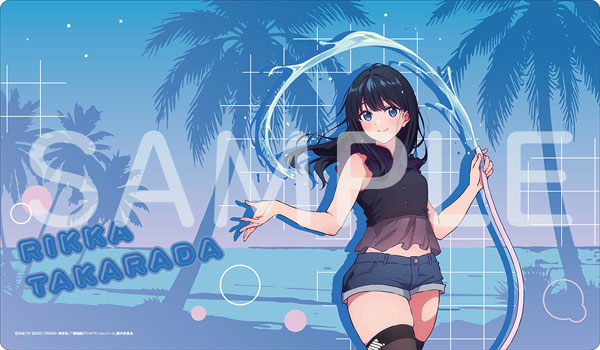 【限定販売】劇場版『グリッドマン ユニバース』 ラバーデスクマット 宝多六花 夏休みVer.
