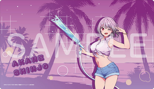 【限定販売】劇場版『グリッドマン ユニバース』 ラバーデスクマット 新条アカネ 夏休みVer.
