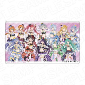 デート・ア・ライブV ラバーデスクマット 12周年アイドル ver.
