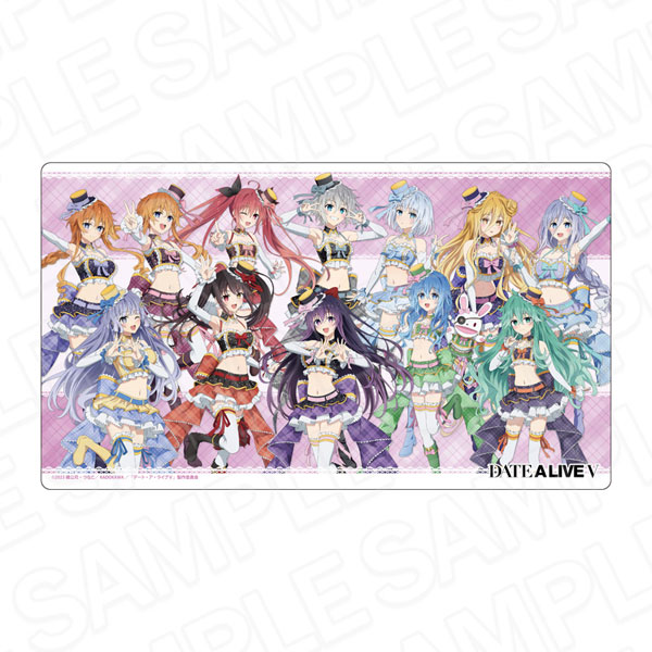 デート・ア・ライブV ラバーデスクマット 12周年アイドル ver.