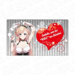 一式さんは恋を知りたい。 ラバーデスクマット 一式リンナミルフォード メイドバニー ver.