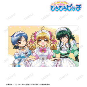 アニメ「ぴちぴちピッチ」 描き下ろし 集合 メイドver. マルチデスクマット