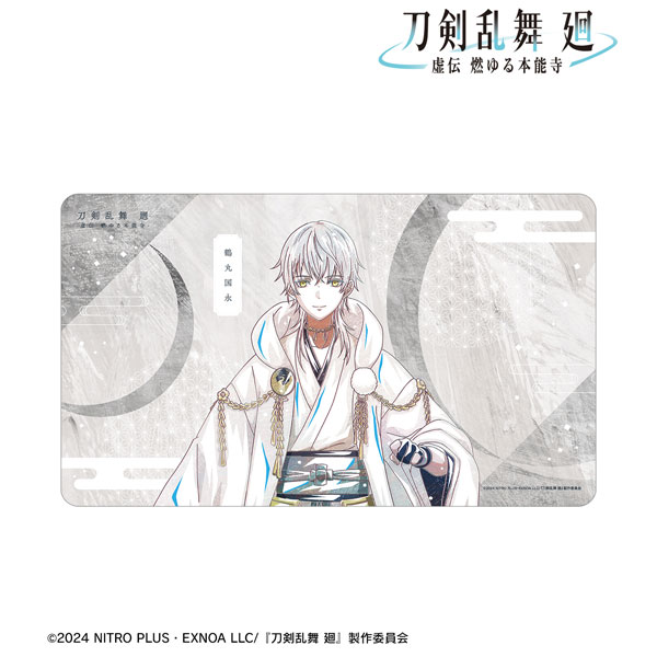 アニメ『刀剣乱舞 廻 -虚伝 燃ゆる本能寺-』 Ani-Art 第2弾 マルチデスクマット 鶴丸国永