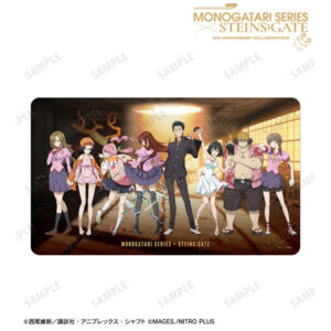物語シリーズ×STEINS；GATE 描き下ろし 集合B コラボイラストver. マルチデスクマット