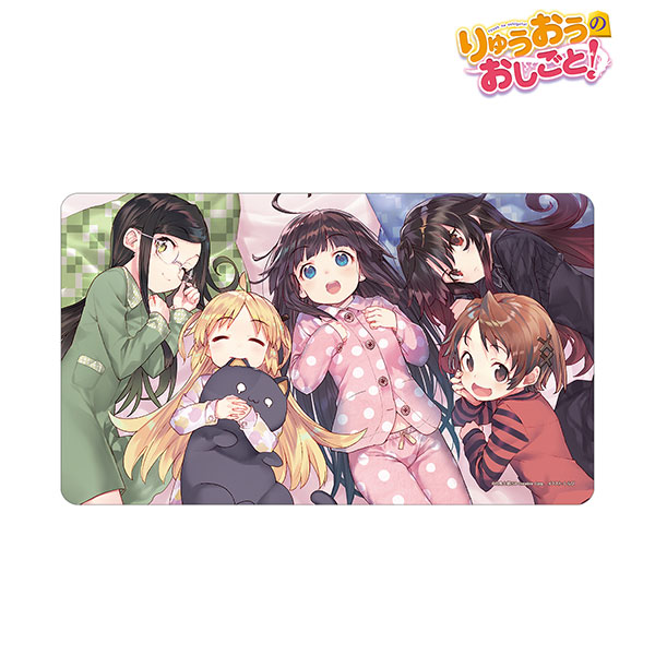 りゅうおうのおしごと！ 集合 原作イラスト マルチデスクマット ver.B