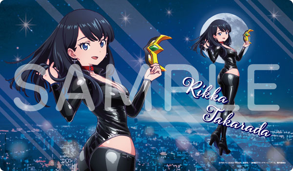 【限定販売】劇場版『グリッドマン ユニバース』 ラバーデスクマット 宝多六花 怪盗Ver.