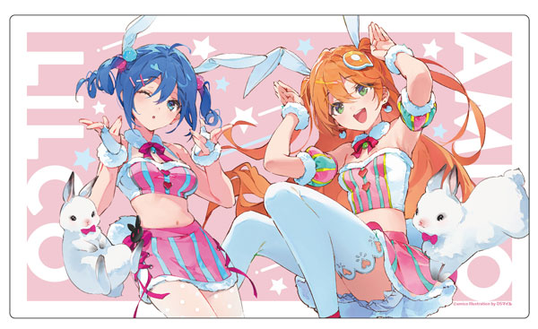 あみこちゃん デスクマット イラスト：DSマイル