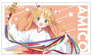 あみこちゃん デスクマット イラスト：かにビーム