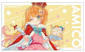 あみこちゃん デスクマット イラスト：れい亜