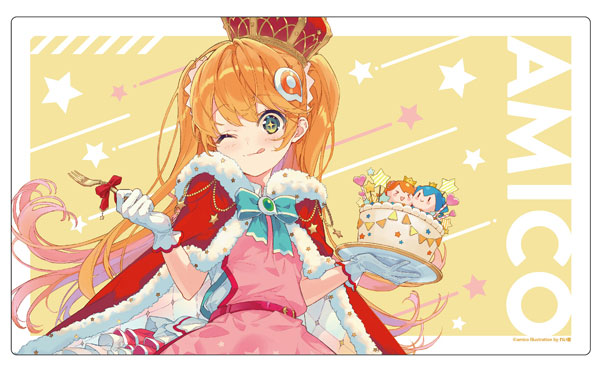 あみこちゃん デスクマット イラスト：れい亜
