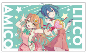 あみこちゃん デスクマット イラスト：赤倉