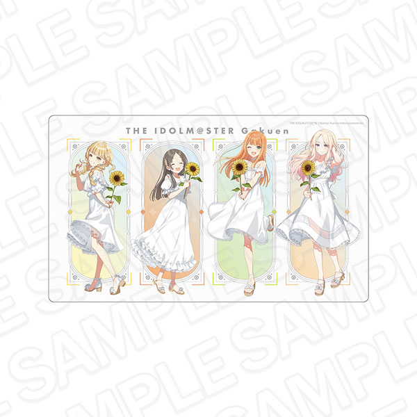 学園アイドルマスター ラバーデスクマット sunflower ver.