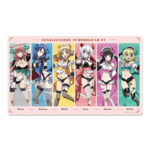 戦姫絶唱シンフォギアXV 描き下ろし デスクマット 小悪魔ウェイトレス