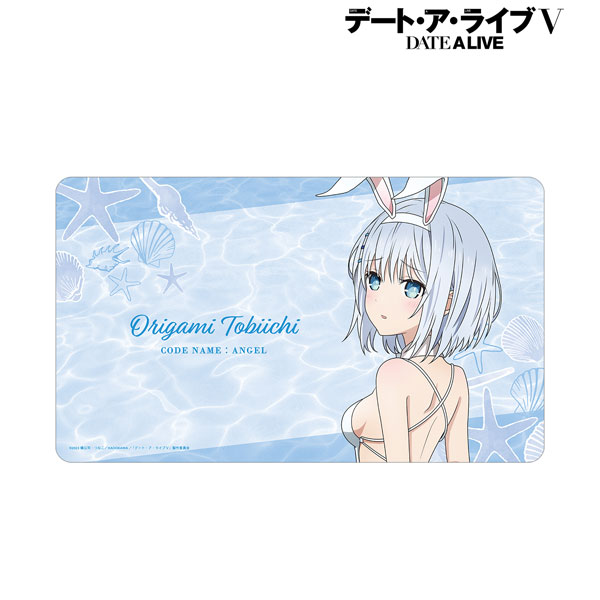 アニメ「デート・ア・ライブV」 描き下ろし 鳶一折紙 水着バニーver. マルチデスクマット