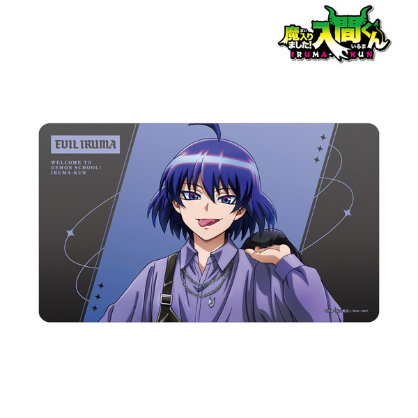 魔入りました！入間くん 描き下ろし 悪入間 ブラックコーデver. マルチデスクマット