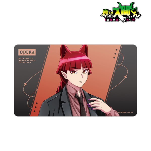 魔入りました！入間くん 描き下ろし オペラ ブラックコーデver. マルチデスクマット