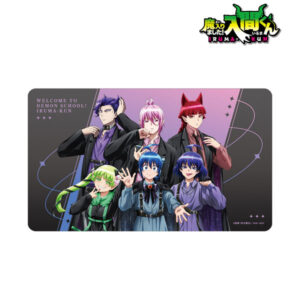 魔入りました！入間くん 描き下ろし 集合 ブラックコーデver. マルチデスクマット