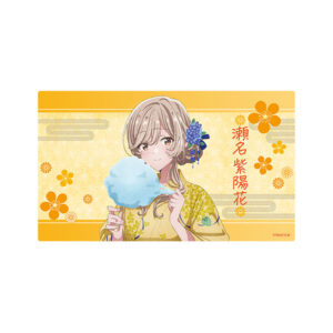 わたしが恋人になれるわけないじゃん、ムリムリ！(※ムリじゃなかった！？) デスクマット 瀬名紫陽花 浴衣Ver.