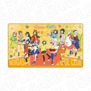 ラブライブ！虹ヶ咲学園スクールアイドル同好会×ぷよぷよ ラバーデスクマット