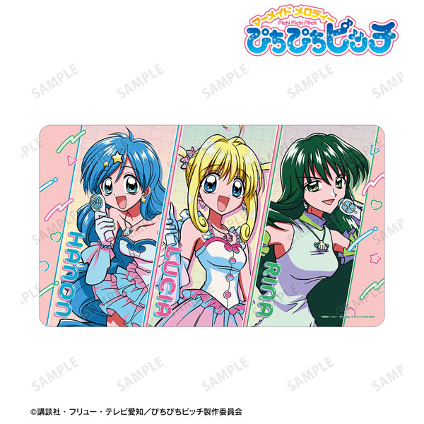 アニメ「ぴちぴちピッチ」 集合 マルチデスクマット ver.B